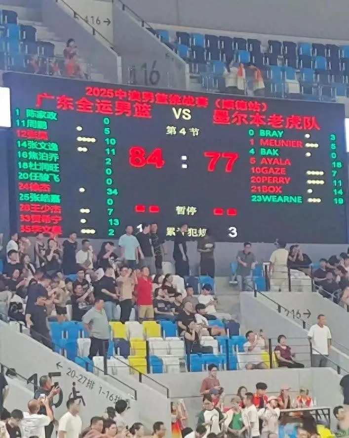 外加, 杜锋很满意